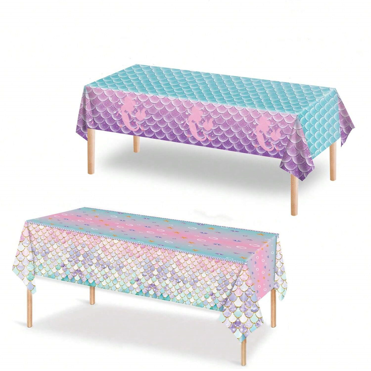 Table Cloth Disposable - 1 szt. Jednorazowa plastikowa obruska z