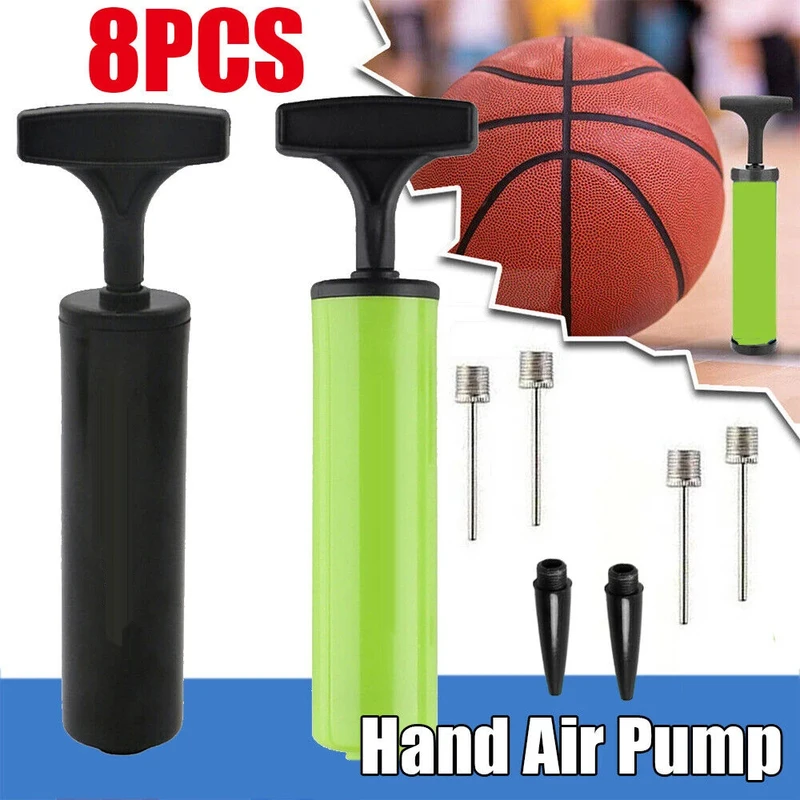 Balloon Pump Hand - 8 sztuk przenośna pompka do piłki