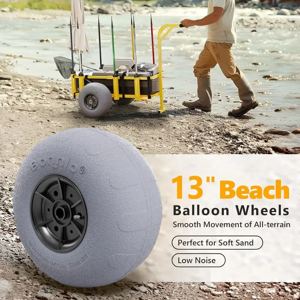 Wózek plażowy z 13 kółkami bal – Balloon Pump Hand recenzja i cena