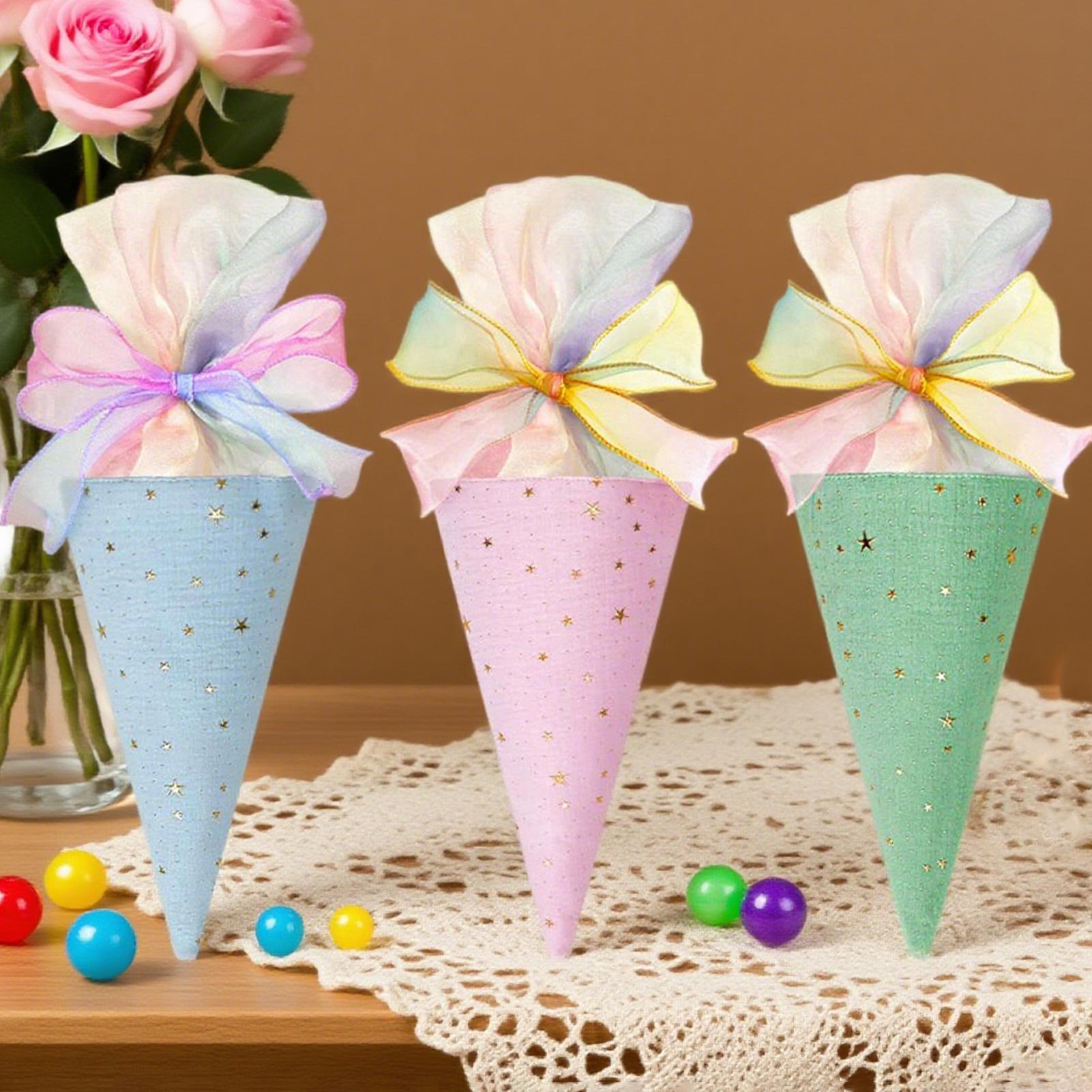 Torebki na ciasteczka w kształ – Cotton Candy Cone recenzja i cena