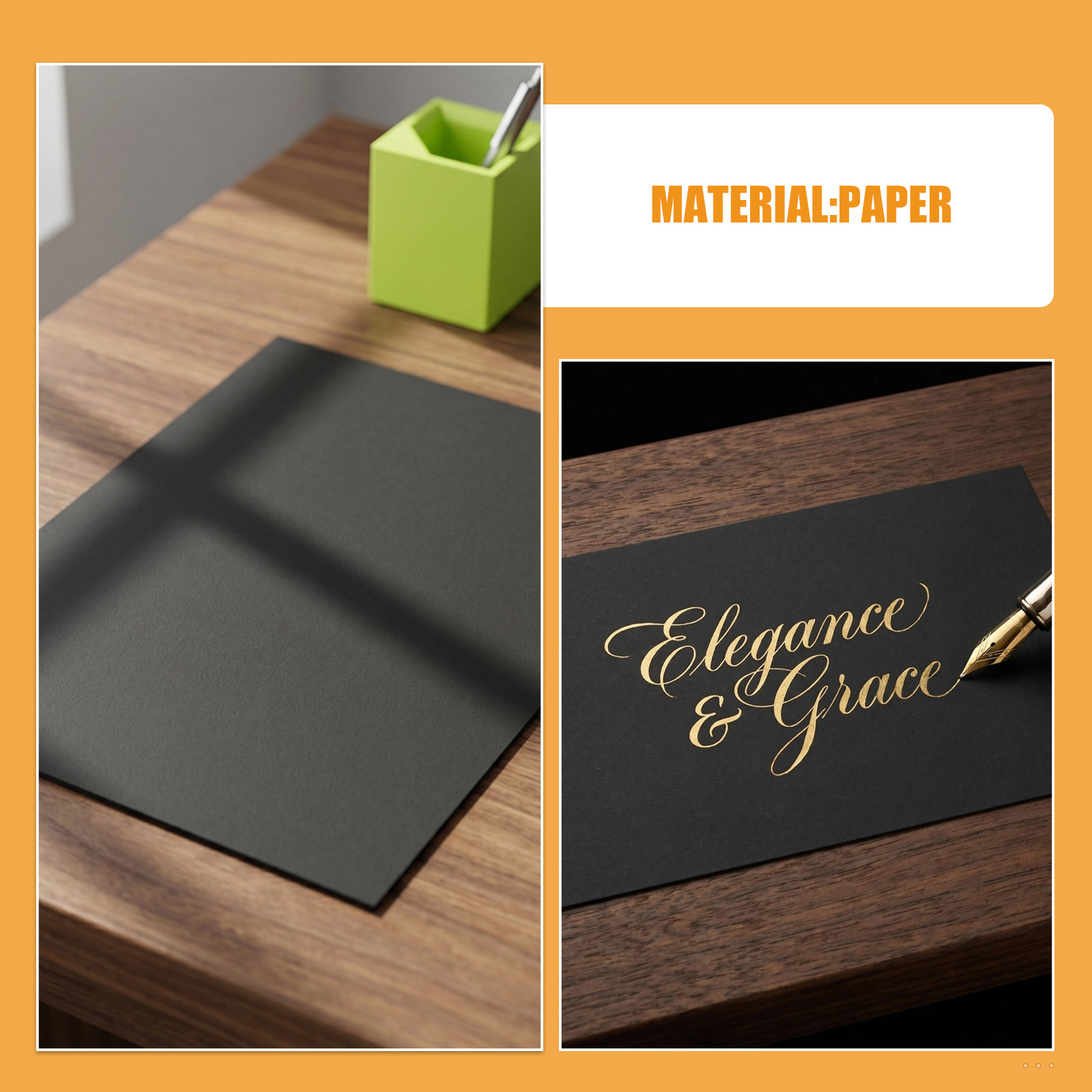 60 sztuk czarnego kartonu do s – Papercraft Supply Invitation recenzja i cena
