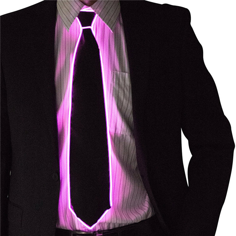 Mężczyźni Świecący Krawat EL W – Event Party Dj recenzja i cena