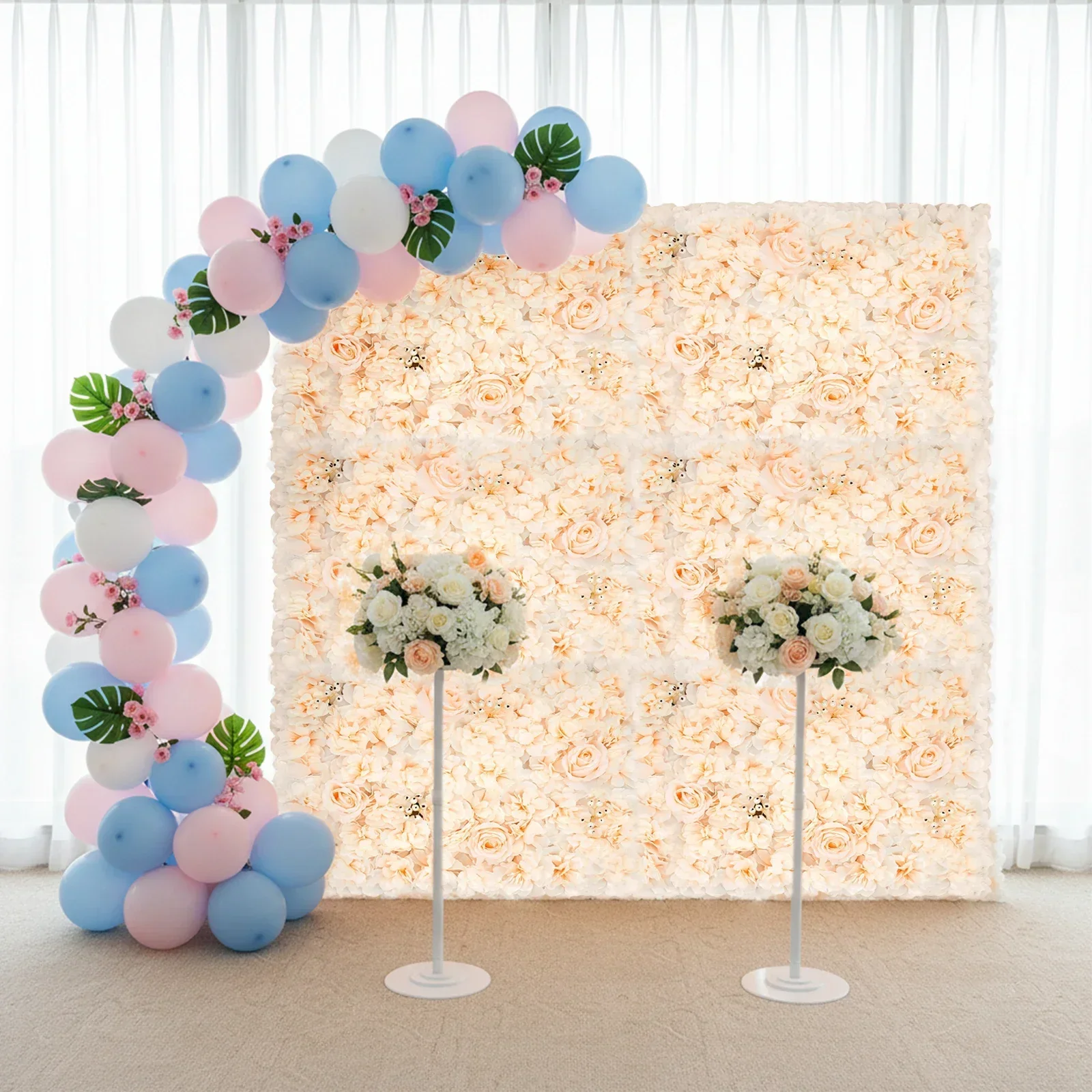 6 szt. Paneli kwiatowych 60*40 – Flower Wall Panel recenzja i cena
