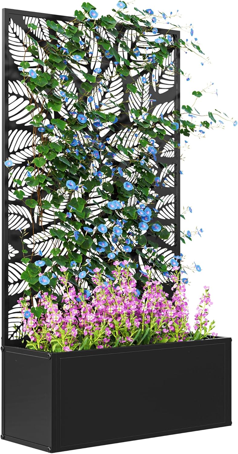 Metalowa podwyższona grządka o – Flower Wall Panel recenzja i cena