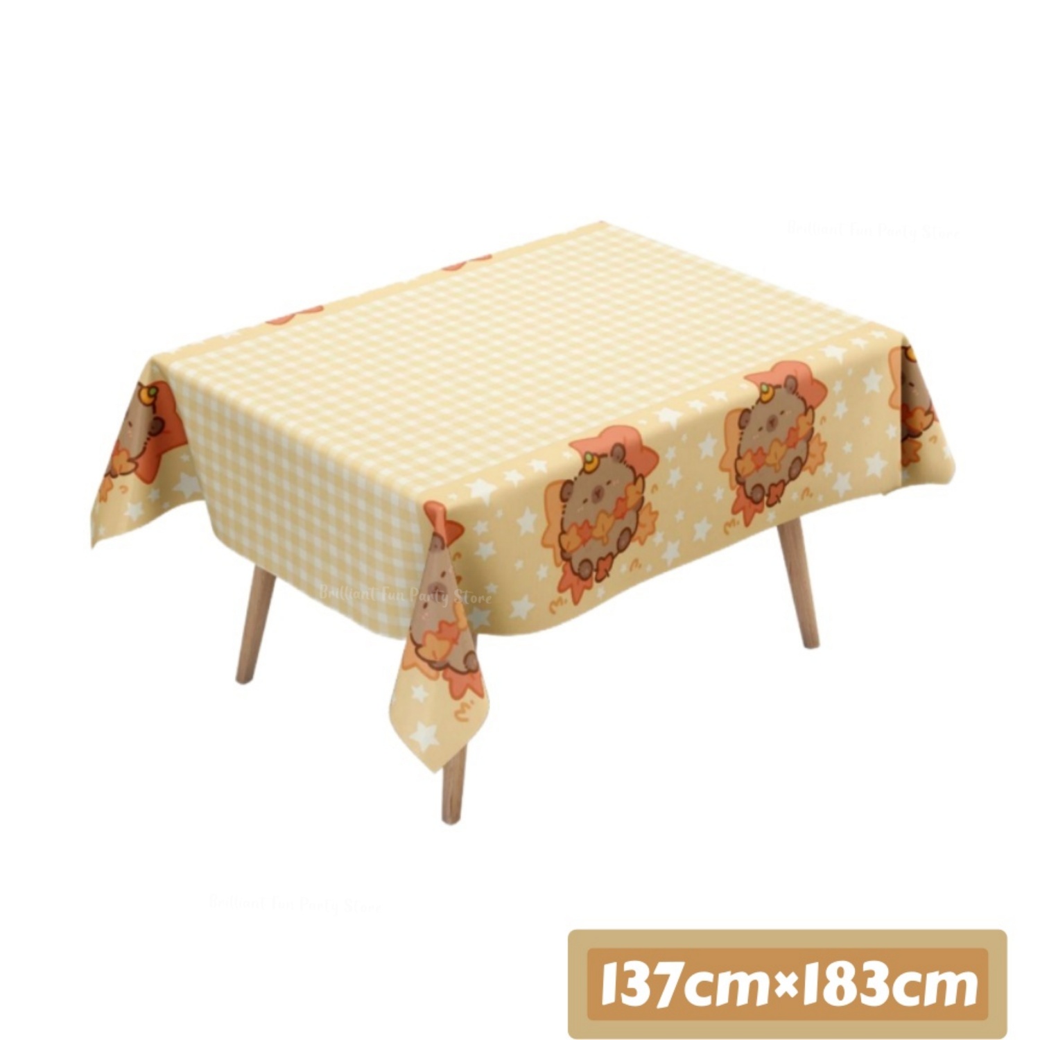 Uroczy obrus z kapibarą na uro – Table Cloth Disposable recenzja i cena